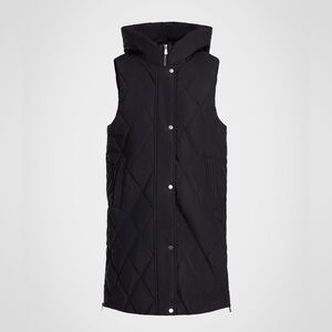 Diamond Long Puffer Vest
